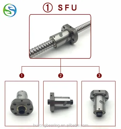 Hiwin Ball Screw SFS2010 for CNC Machines - 2000mm Linear Actuator with Ball Bearing Set, China Price