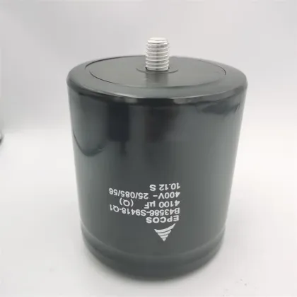 EPCOS B43586-S9418-Q1 400V 4100uF Aluminum Electrolytic Capacitor - Screw Terminal, 90x95MM