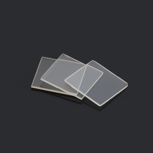 Fenêtre carrée en fluorure de lanthane pour électrode de fluor