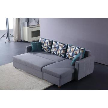 Многофункциональный диван из современной ткани из губки высокой плотности