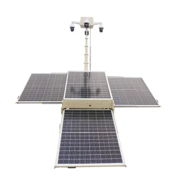 Telescopic Mast Battery Powered Portable Emergency Electric Mobile Solar Camera Light Tower