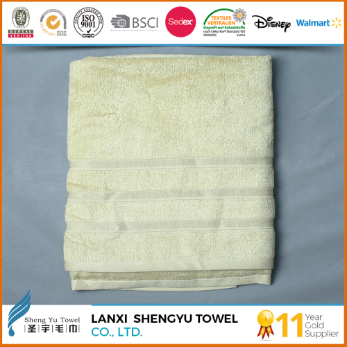 customed made dobby bath towel with great price