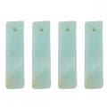 Rectangle Amazonalite Pendant for DIY Making Jewelry Necklace Earrings 6X6X25MM Cuboid Stone Beads