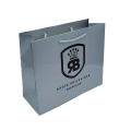 Silver Color Paper Bags Handbag Printing for Clothes