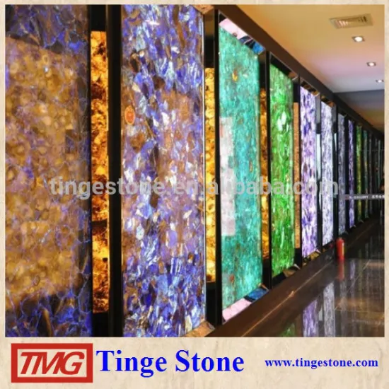 Beautiful agate stone slabs for Luxury Houses