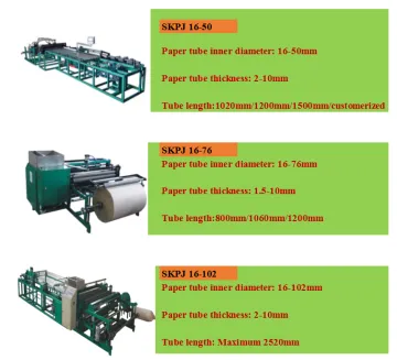 China manufacture thermocouple paper tube machine parallel paper tube machine