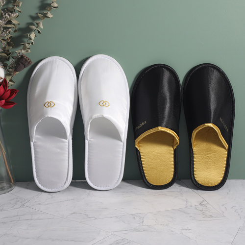 OEM personalized super soft sole disposable hotel slippers