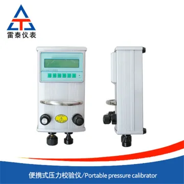 Smart portable pressure calibrator