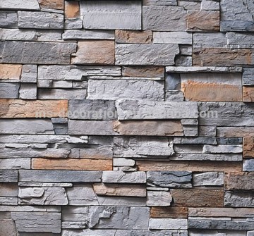 Artificial stone wall panel