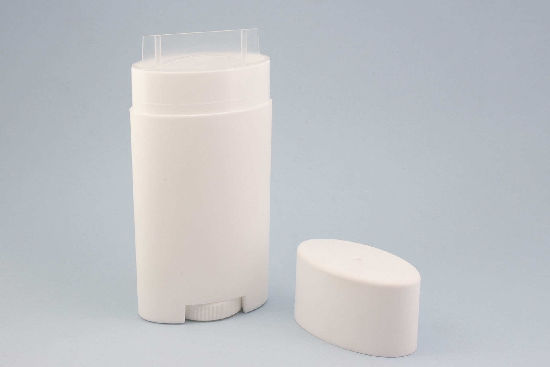 75g 2.5oz Empty White Matte Deodorant And Sunscreen Stick Containers