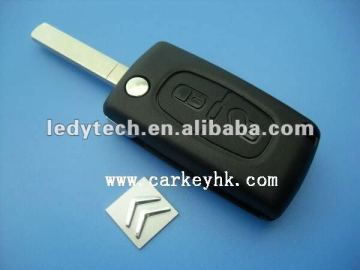 New design,Citroen 307 2 buttons flip key,auto key