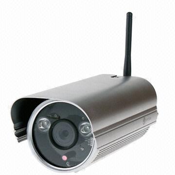 Network Wi-Fi Megapixel Surveillance Camera with 60m IR-cut, Android iPhone View and 32GB SD Slot