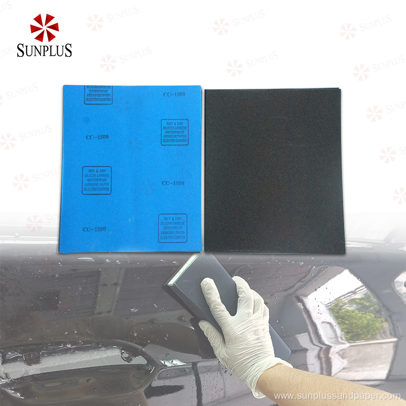 Sanding Paper Wetordry Sheet Silicon Carbide Sandpaper