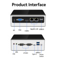 Intel Core I5 ​​4210U Industrial PC с фанатом