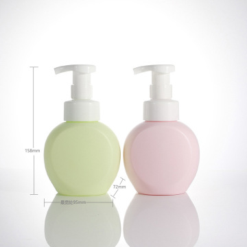 factory wholesale hand wash soap liquid 250ml 300ml 400ml hdpe bottle with cosmetic soap foam pet pump bottle frost