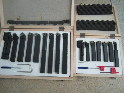 Indexable Turning Tools Lathe Cutter Tool Sets - New