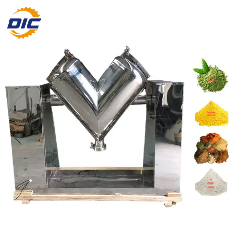 Powder Blender Blending V Type Mixer Mixing Machine