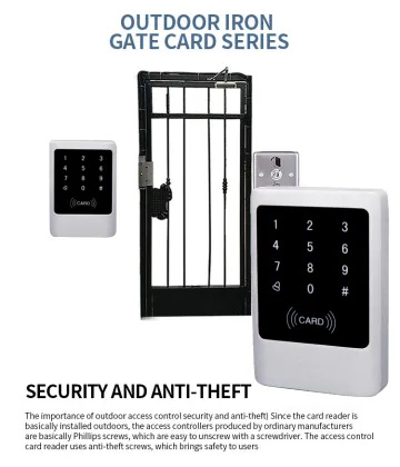 Card Reader Access Control With Door Lock