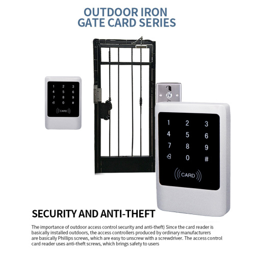 Door Entry System Keypad Card Reader Access Control With Door Lock Manufactory