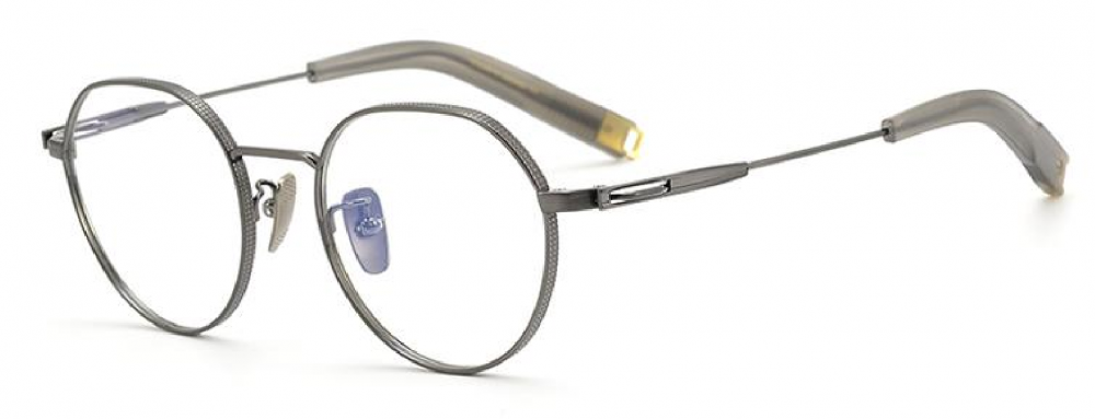 Titanio negro nuevo diseñador recetado gafas