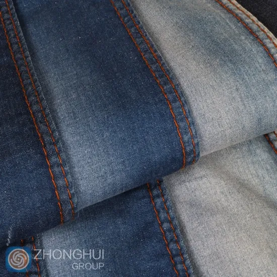 Bulk high quality soft 98% cotton 2% spandex denim