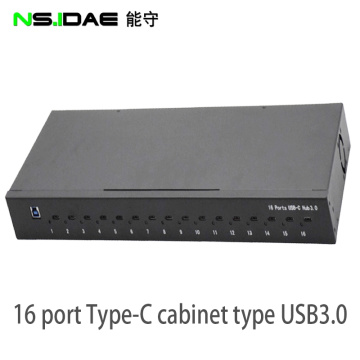 16 Port Intelligent Typ-C Hub USB3.0