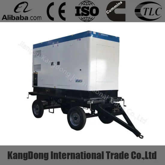 Prime power 125KVA mobile generator trailer for sale