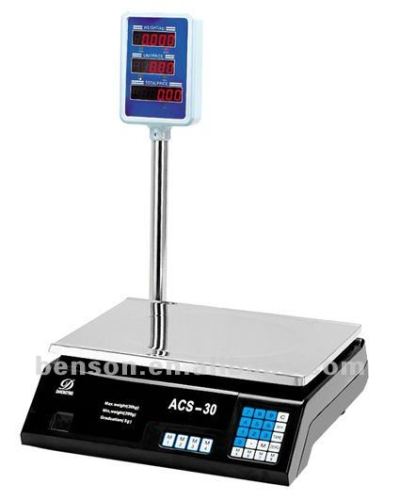 ACS-D1 Digital bench scale with pole