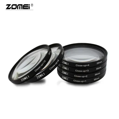 Zomei Macro Close-up Lens Filter +1 +2 +3 +4 +8 +10 Optical Glass Camera Filter Enlarging Shooting for Canon Nikon DSLR Camera