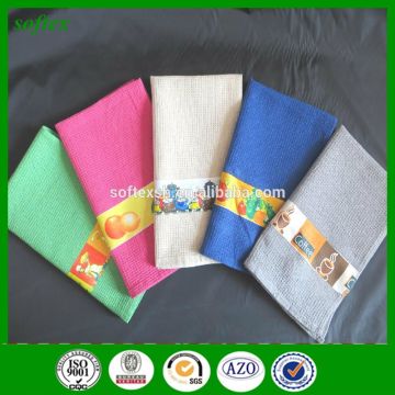 solid color print waffle weave cotton kitchen towel                        
                                                                                Supplier's Choice