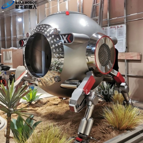 Instalasi Seni Mekanik Animatronik untuk Film