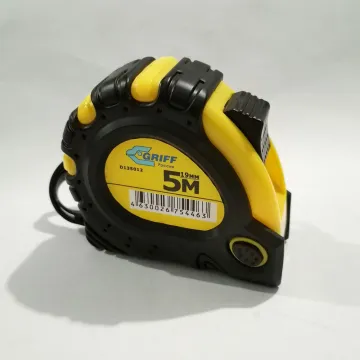 Three stops Rubber Case Measuring Tape