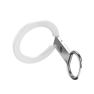 Magnetic Phone Mount and Grip with 360° Rotation and Finger Kickstand