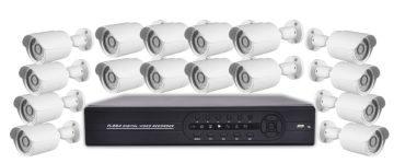4ch / 8ch / 16ch 720p Hd Wifi Nvr Kits With Four Wifi Cameras