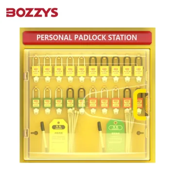 BOZZYS LOTO Dustproof Visual Lockout/Tagout Management Board