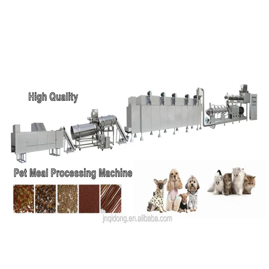 Popular Dog Food Processing Plant: New Design Pet Food Production Line and Dog Food Machines