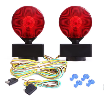 Magnetic Towing Light Kit for Trailers, RVs, Boats, and Trucks - 12V