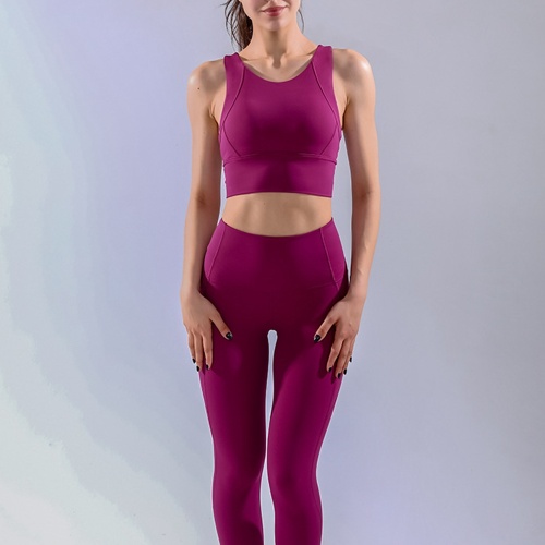 Conjunto feminino de treino de ioga