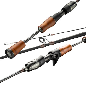 Polo in carbonio regolabile ultra-morbido per la pesca in acqua salata (1,39 m-1,8 m)