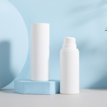 Sunscreen Lotion Bottle PP Plastic Airless Bottles with Lotion Pump Supplier