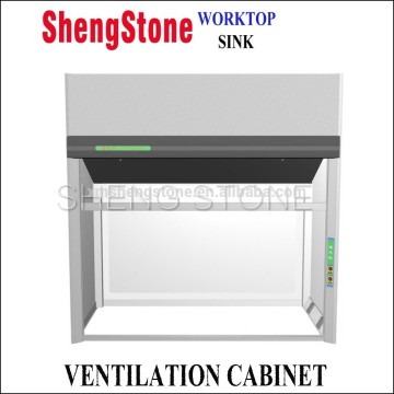 Steel Wood Lab Furniture Ventilation Fan Cabinet,Fume Hood