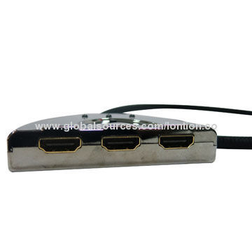 New HDMI Bi-directional Switch, 3x1, Supports 1,080P, HDCP Pass-through