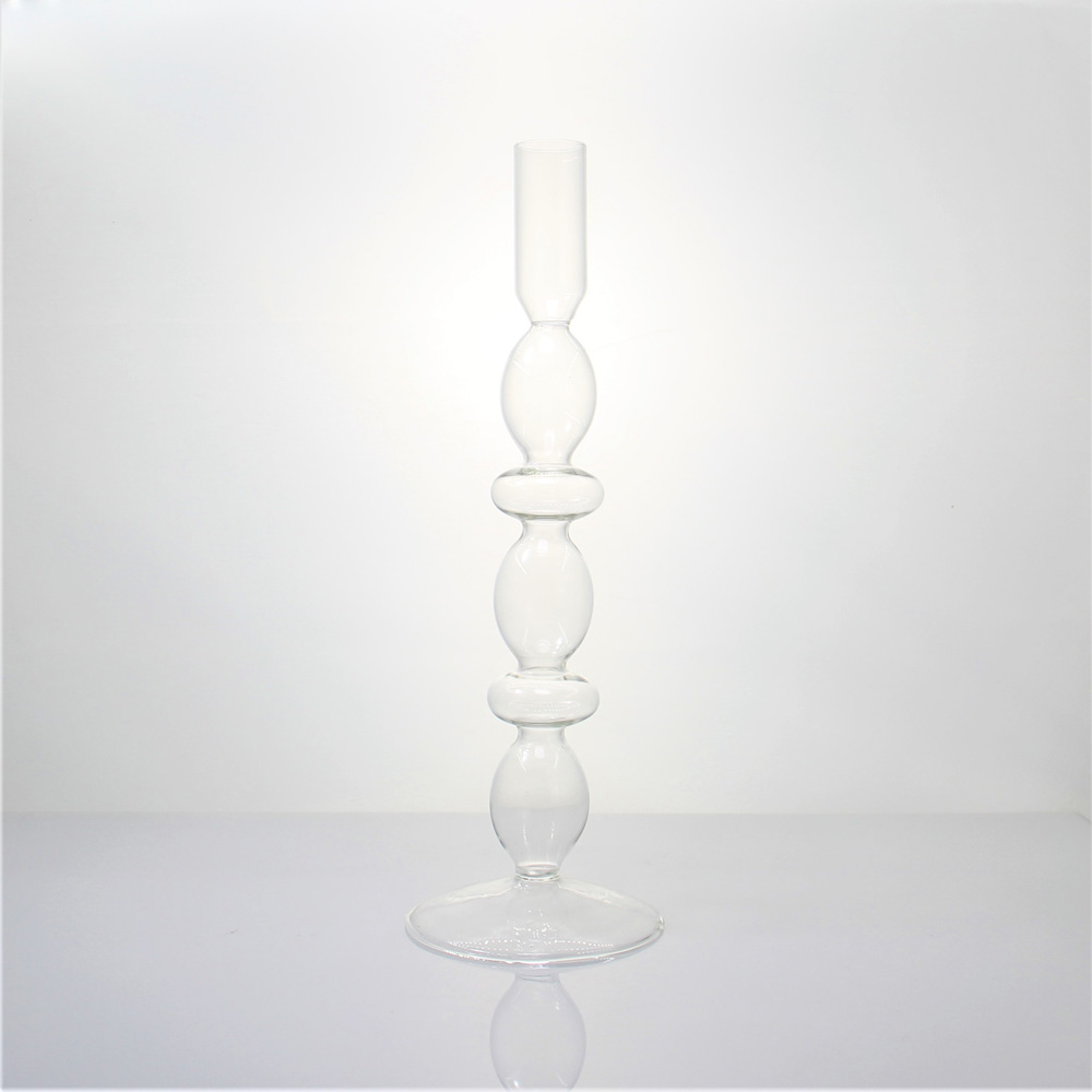 Nordic Glass Candlestick Holder
