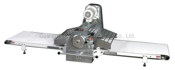 Automatic Reversible Tabletop Stand Pizza Bread Croissant Pastry Dough Sheeter