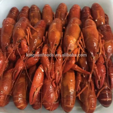 Frozen crayfish / crawfish in spicy flavor