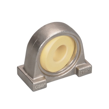 Stainless Steel SPA Spherical Bearing Housings with Mounting Holes, Dirt Resistant and High Load Capacity