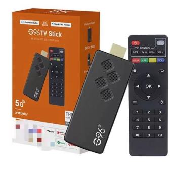 2024 G96 TV Stick 4K Android 13 Smart TV Box - 2+8GB/2+16GB, H313, WiFi BT, Quad-core