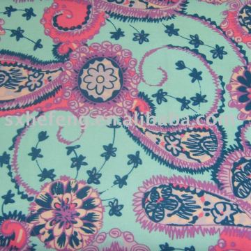 Printed stretch twill cotton fabric type of twill fabric