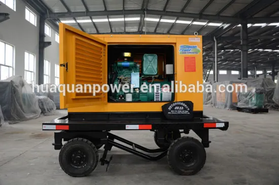China manufacturer offering!!! silent mobile trailer/ 10kw diesel generator