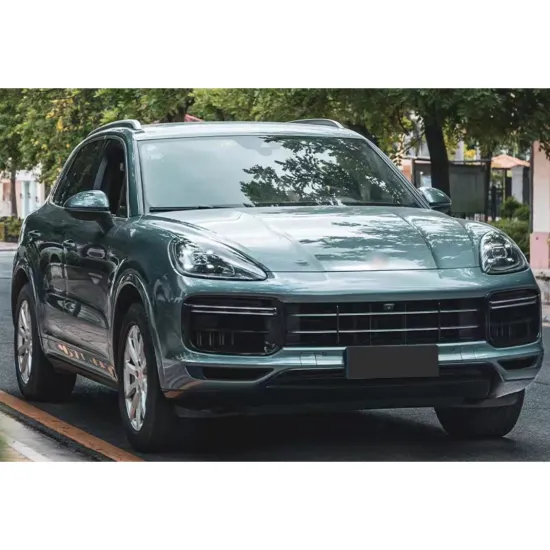 9Y0 Turbo Style Body Kit for Porsche Cayenne 2020 - Front Bumper, Rear Bumper, Grille, Rear Diffuser